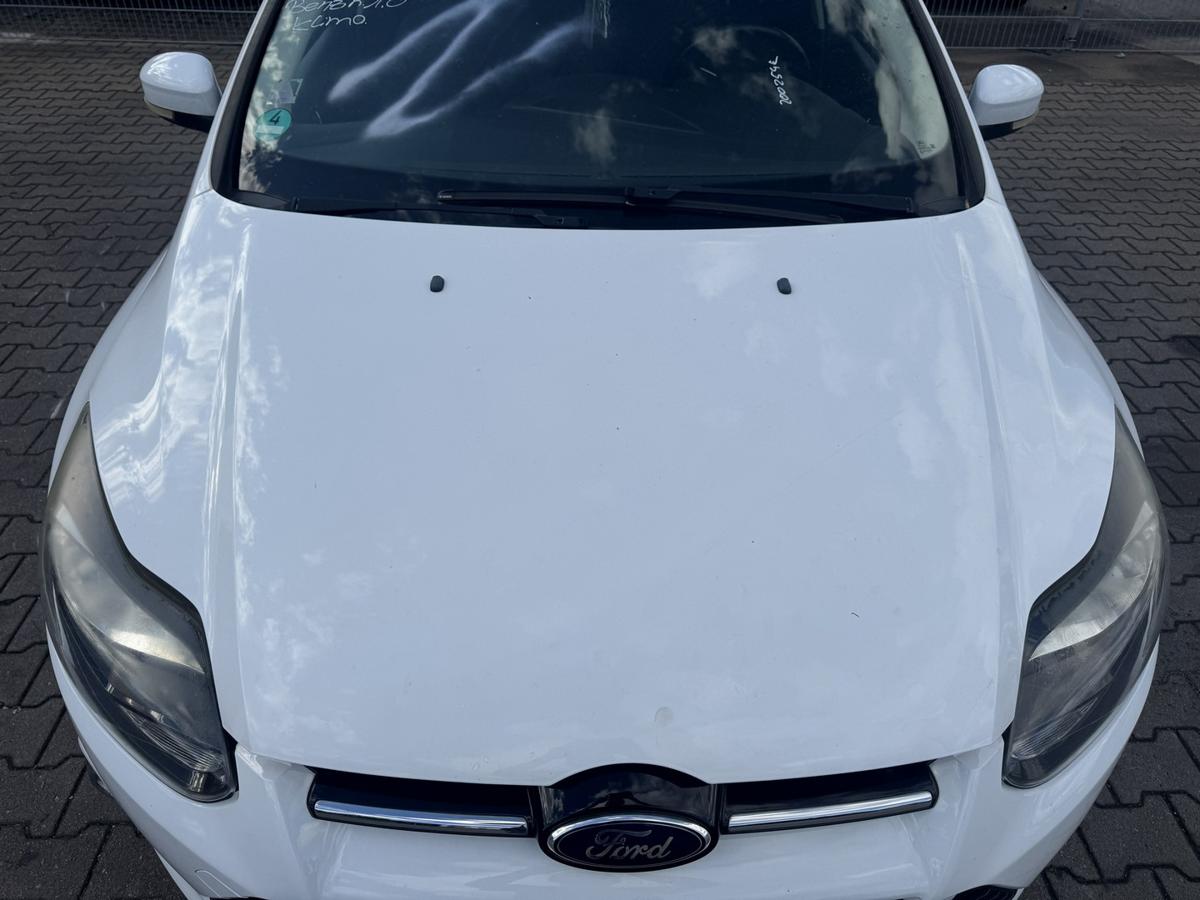 Ford Focus 3 original Motorhaube Frost Wei&szlig; Bj.2012